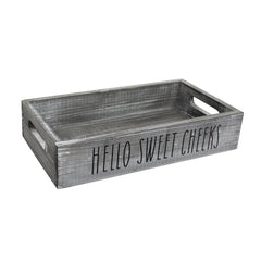 Toilet Wood Decorative Box Tissue Storage Antique Wooden Bathroom Holder