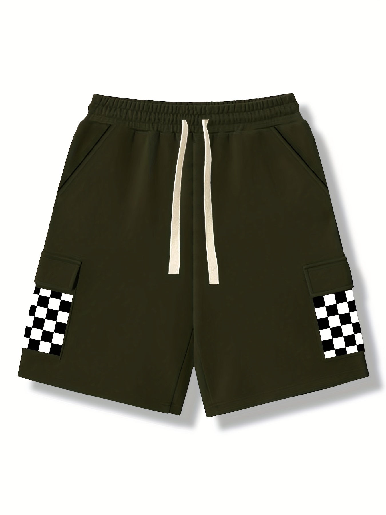 Men's Knee High Shorts with Pockets