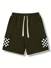 Men's Knee High Shorts with Pockets
