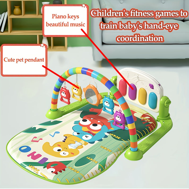 5pcs Early Childhood Game Mats Set with Box and Music Pedal