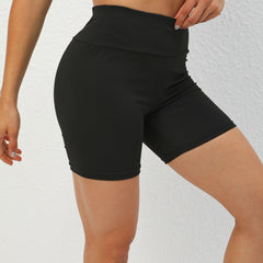 Seamless Hip Lifting Yoga Shorts High Waist Workout Activewear