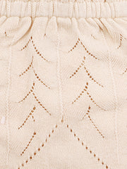 Baby Girls Knit Ruffled Cotton Panties for Spring and Autumn