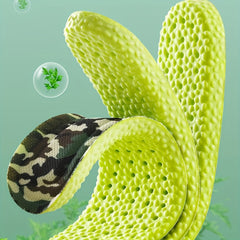 Sports Shock Absorption Insoles High Elastic Running Sneaker Insoles