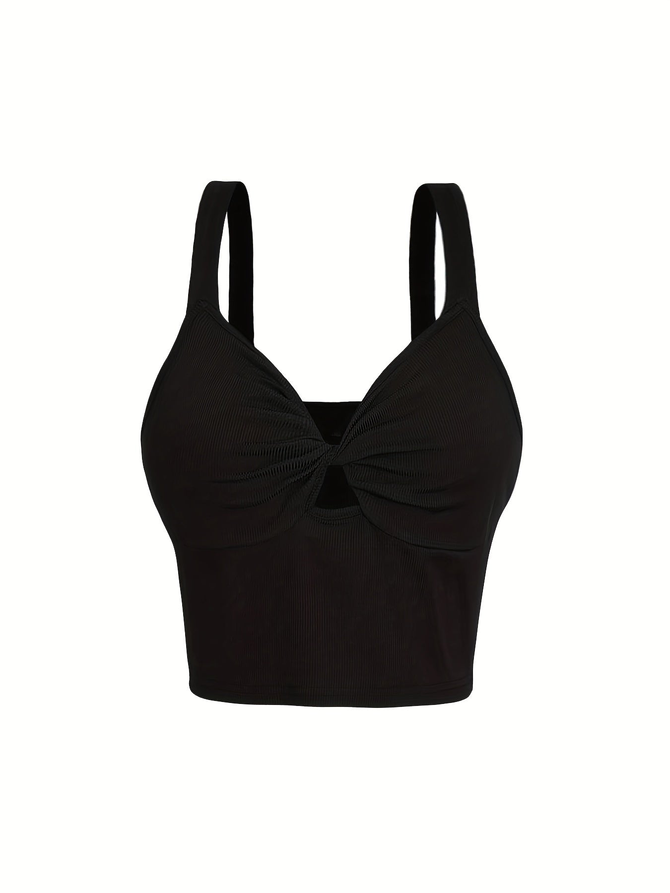 Sexy V Neck Twist Front Cami Top