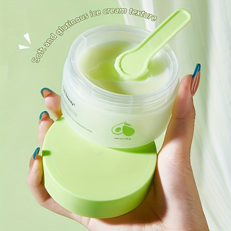 Gentle Avocado Makeup Remover Balm with Scoop
