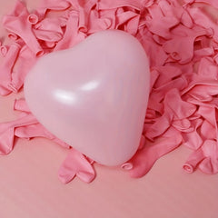 50pcs Heart Shape Balloons Wedding Birthday Party Decorations Supplies