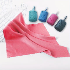 Portable Microfiber Quick Drying Face Towel With Box 32