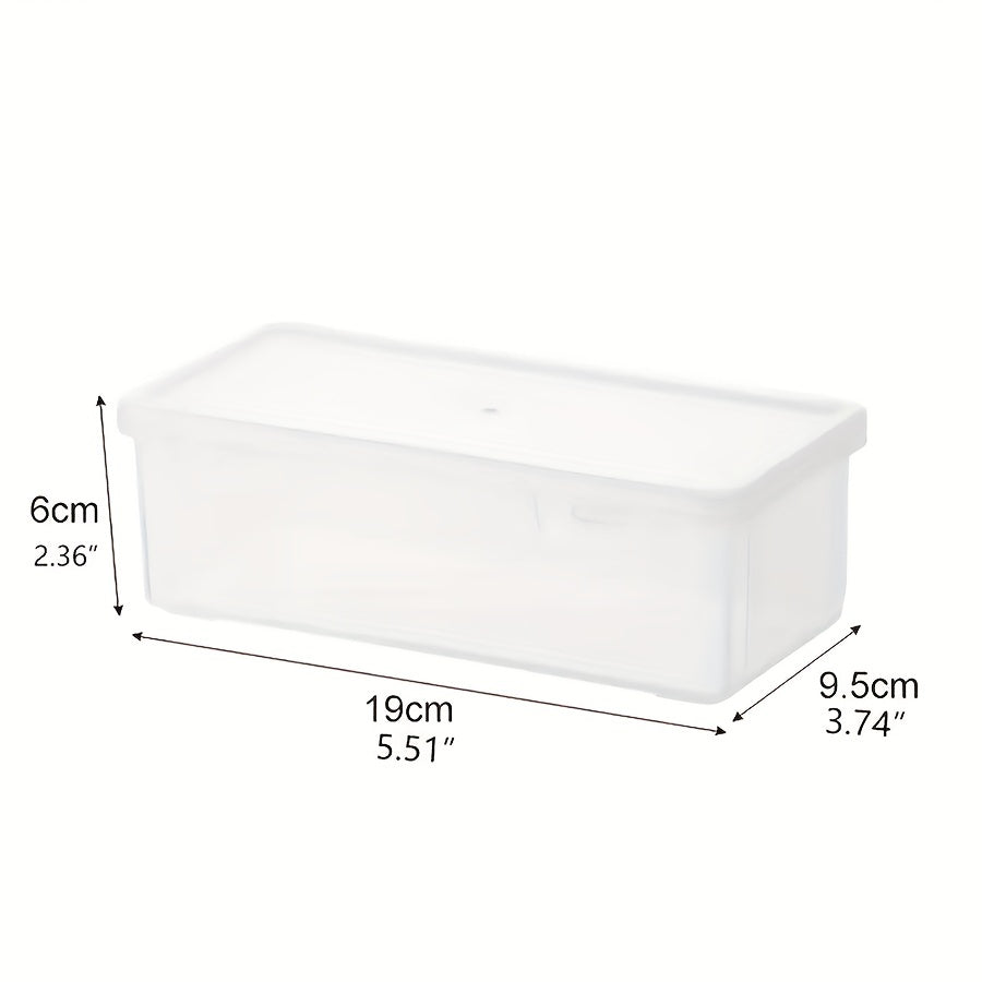 Transparent Pen Box Large Capacity Pencil Storage Box Pencil Bag Stationery Box
