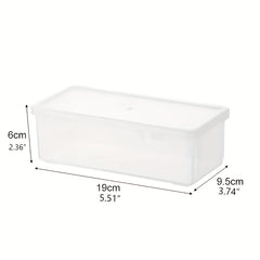 Transparent Pen Box Large Capacity Pencil Storage Box Pencil Bag Stationery Box