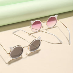 Kids Cartoon Cat Sunglasses, Sun Protection Outdoor Supplies
