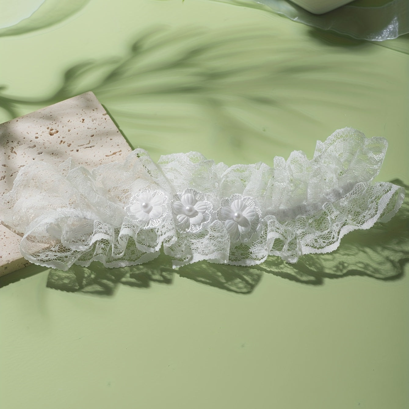 Lace 3 Flower Thigh Chain For Women Girls
