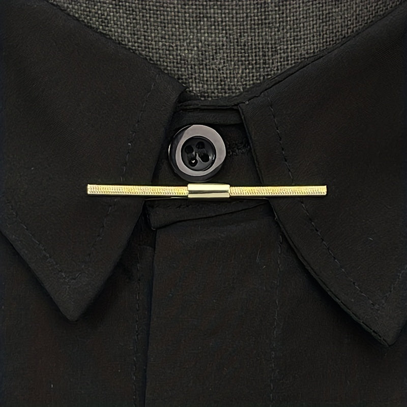Collar Clips Portable Brooch Clip Shirt Collar Pins Business Suit Accessories