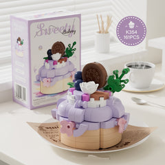 Colorful Triangle Cake Desktop Ornament Educational Toy