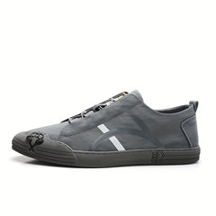 Men's Canvas Sneakers Comfortable Walking Shoes