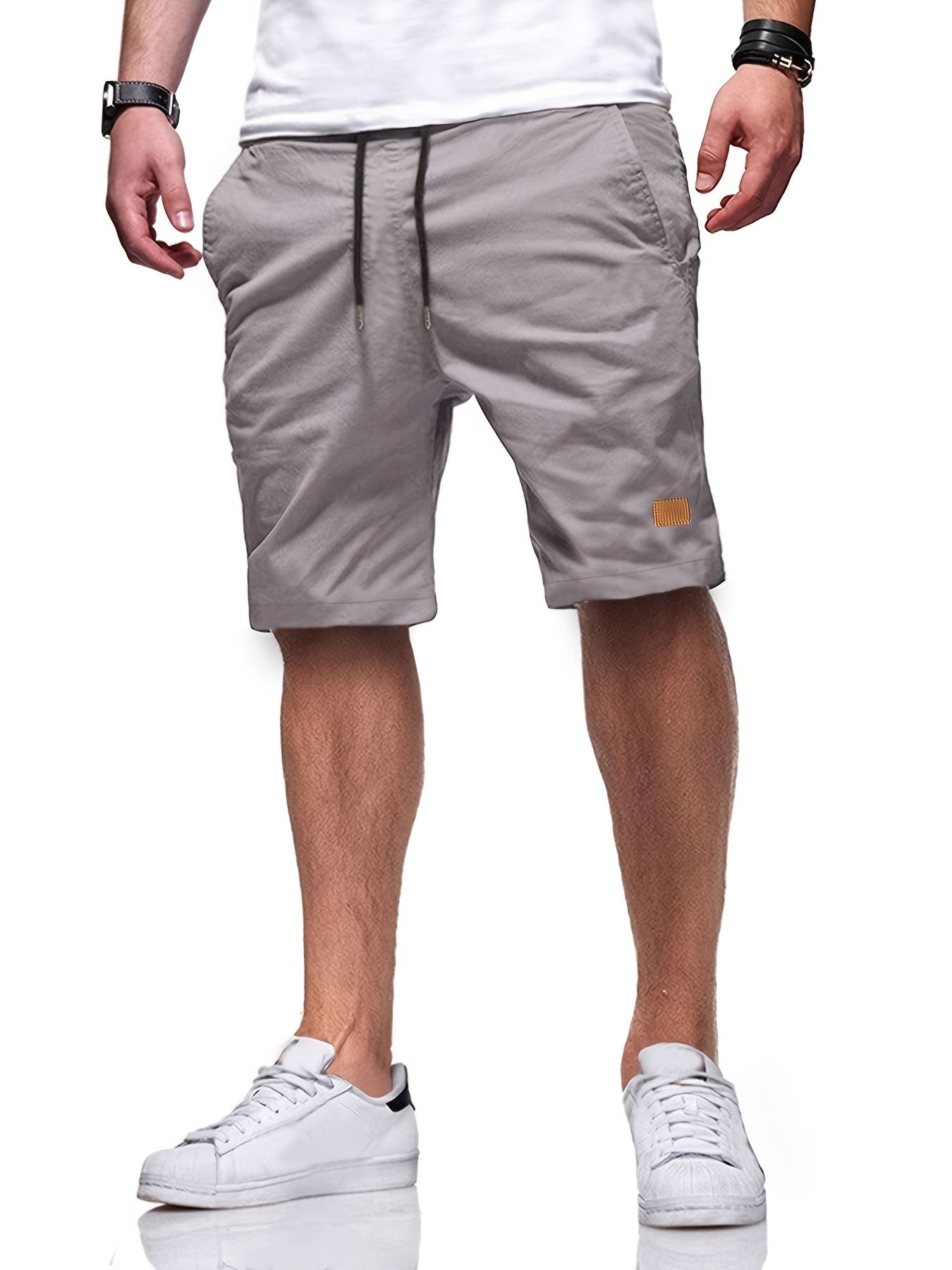 Men's Cut Off Drawstring Shorts