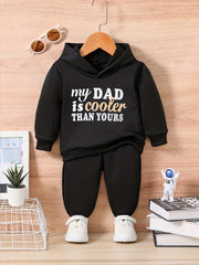 Toddler Sweatshirt Set MY DAD IS COOLER