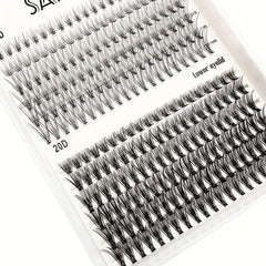 10D 20D D 8 14mix Eyelash Clusters 240 Lashes Extension