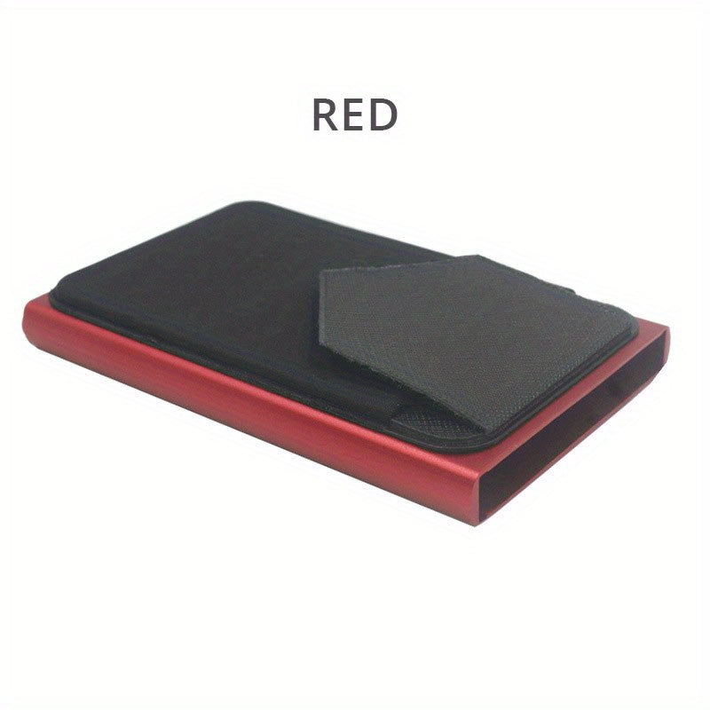 Men's Aluminum RFID Credit Card Holder Automatic Pop up Bank Card Box
