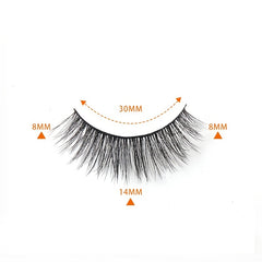 24 Pairs Natural Thick 3D Mink Eyelashes for Long Lasting Natural Look