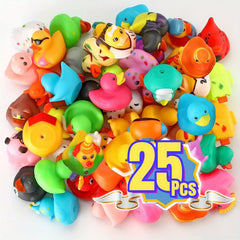Rubber Ducks Toy Duckies For Kids Bath 10 Pack