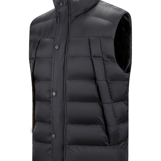Men's Casual Winter Vest with Big Pockets