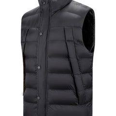 Men's Casual Winter Vest with Big Pockets
