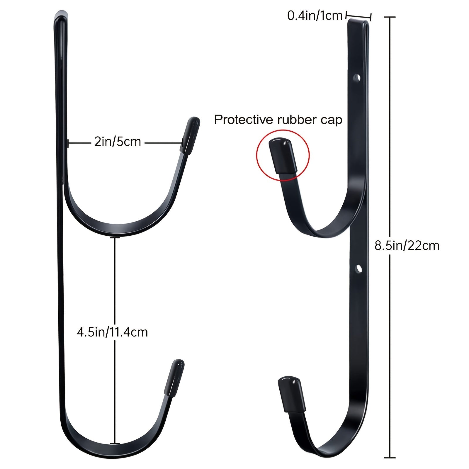 Pool Pole Hanger For Fence Pool Equipment Hooks Heavy Duty Pool Tool Organizer