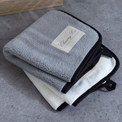 2pcs Soft Cotton Towels Highly Absorbent Wash Cloths for Kids & Baby