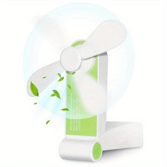 Portable Handheld Fan USB Rechargeable for Travel Office Home Outdoors