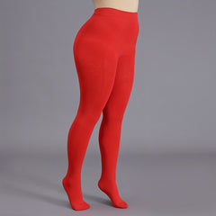Solid High Rise Stockings