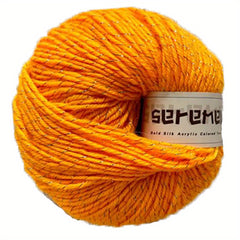 50g Golden Silk Acrylic Yarn for Knitting and Crochet