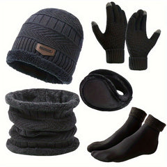 5pc Thermal Insulated Winter Warmth Set Extreme Cold Weather Clothing