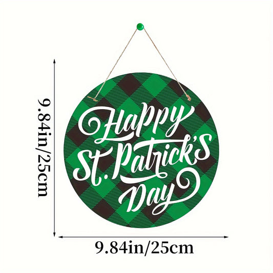 St Patrick's Decoration Door Sign Hanging Ornament Irish Outdoor Porch Layout
