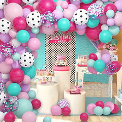 152pcs Surprise Party Balloon Garland Arch Set for Girls Birthday Baby Shower