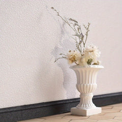 2pcs Mini Garden Decorative Pedestal Basin 1:12 Dollhouse Model Access