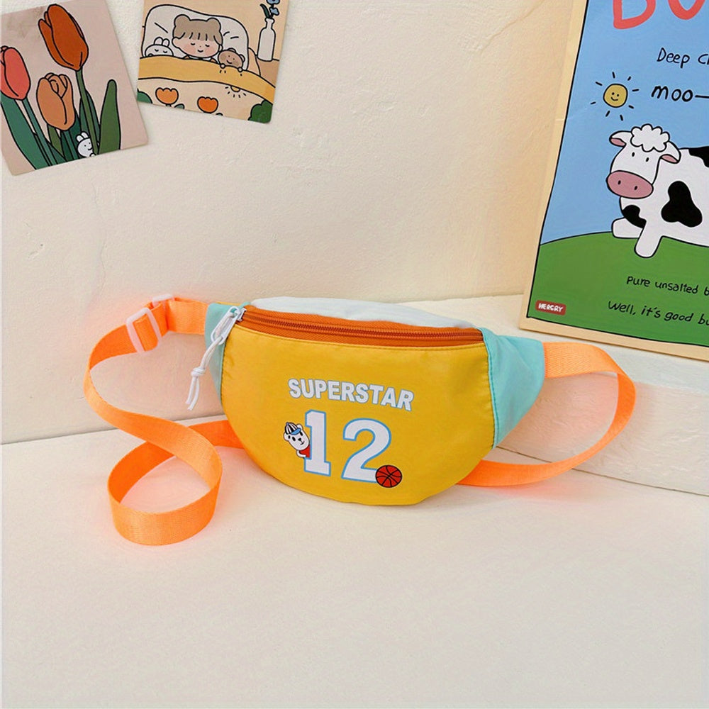 Kids Lightweight Chest Bag Sports Crossbody Bag