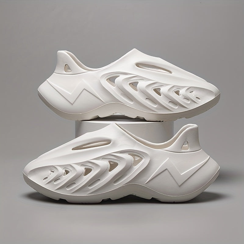 Men's Breathable Foam Runners Cut Out Walking Shoes