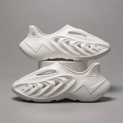 Men's Breathable Foam Runners Cut Out Walking Shoes