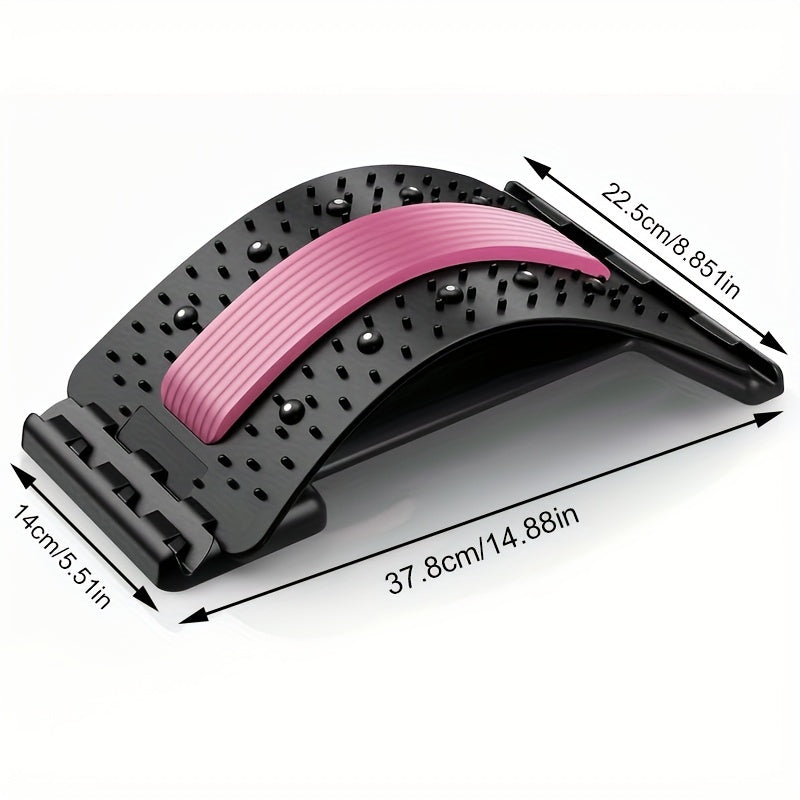 Adjustable Back Massage Stretcher for Spine Board Waist Stretching