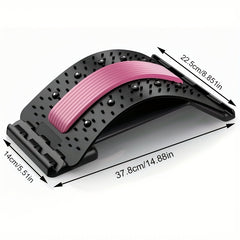 Adjustable Back Massage Stretcher for Spine Board Waist Stretching