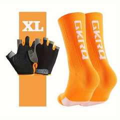 Cycling Gloves & Socks Set: Protection & Style in One