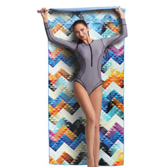 Bohemian Printed Beach Towel Quick Drying & Ultra Absorbent
