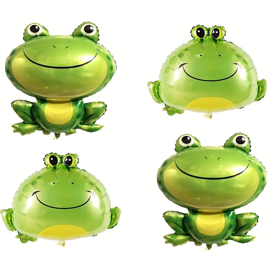 Large Frog Aluminum Film Balloon Insect Balloon Children's Birthday Decoration