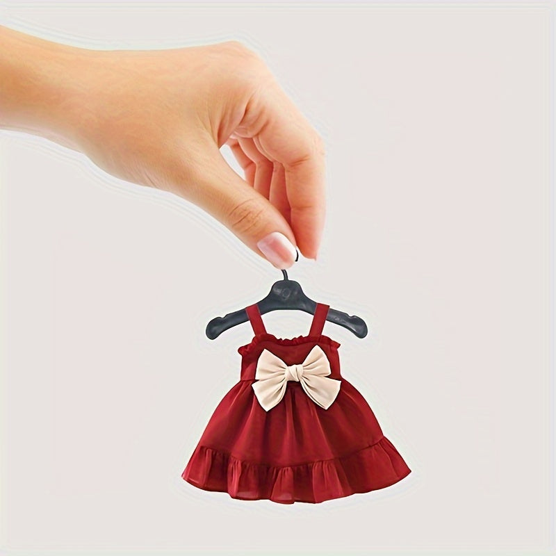 10pcs Doll Hangers Doll Clothes Accessories Plastic Hanger For Doll House