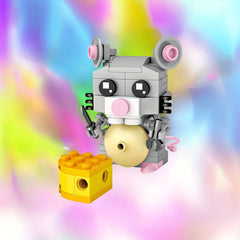 Chinese Zodiac Mini Building Block Toy Set for Birthday, Desktop Decoration