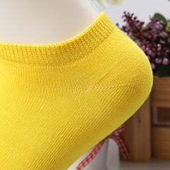 11 Pairs Girls Casual Ankle Socks for Kids Toddlers