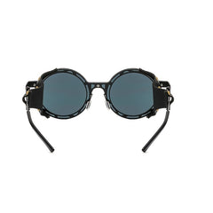 Vintage Oval Glasses Steampunk Lens Sun Glasses Women Unisex Eyeglasses