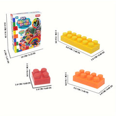 100pcs Building Block Set Random Colors DIY Gift Halloween Thanksgiving