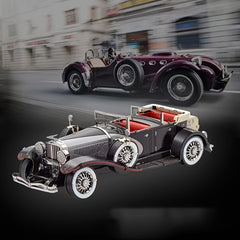 Metal Assembly Model DIY Vintage Car Puzzle
