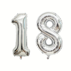2pcs 81 28 Cm Number Foil Balloons Birthday Party Decor Supplies